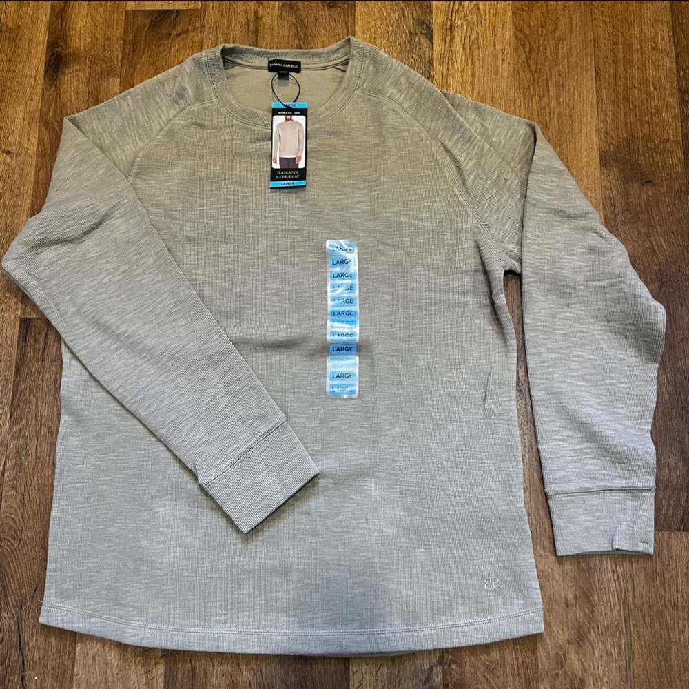 Banana Republic Men's Double Knit Crew